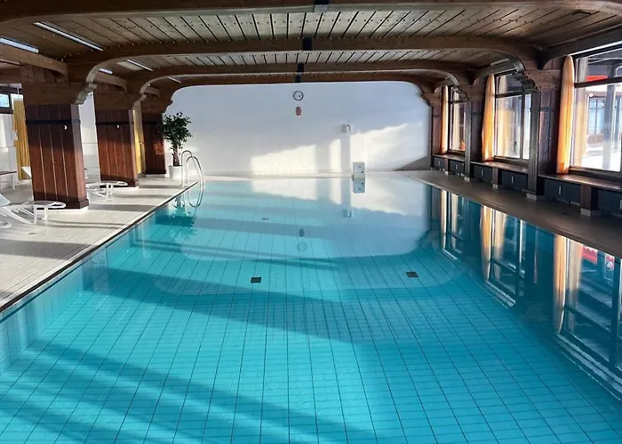 Kennys Bergblick Pool Sauna Tennis 아파트 Niederdorla